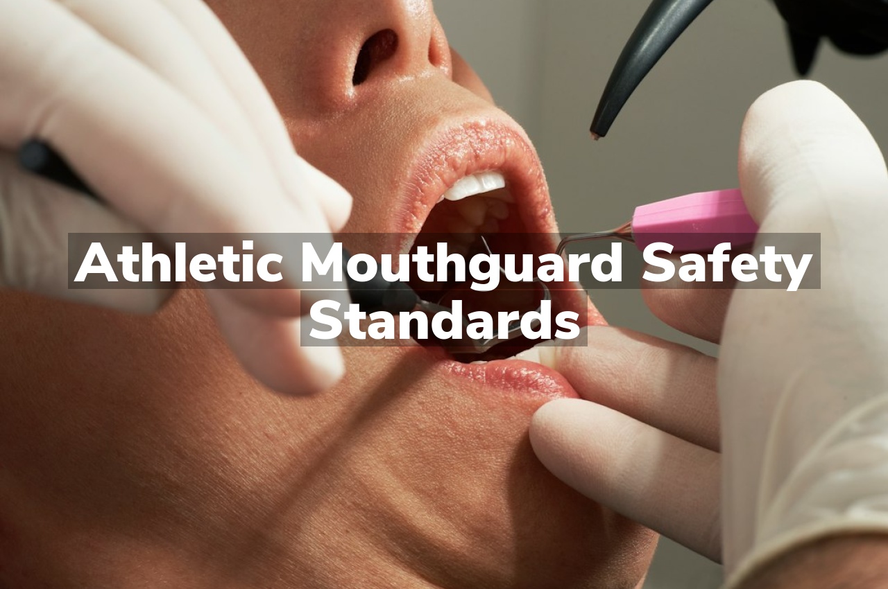 Athletic Mouthguard Safety Standards