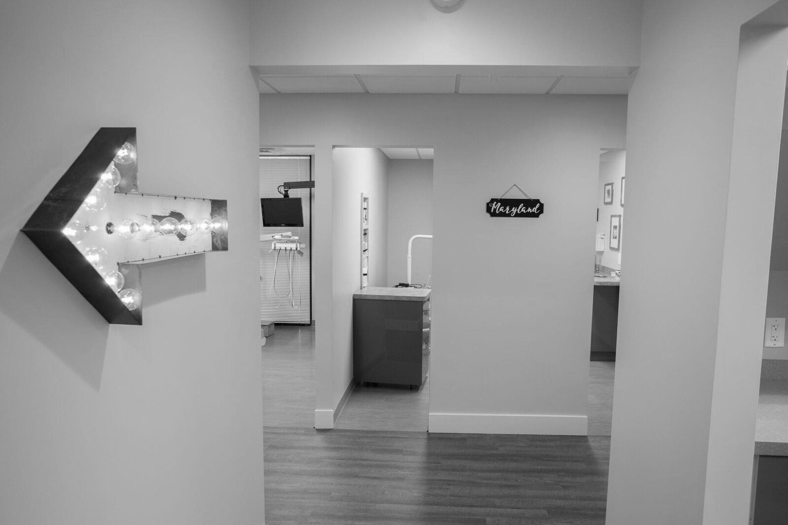 Valley Dental Health hallway