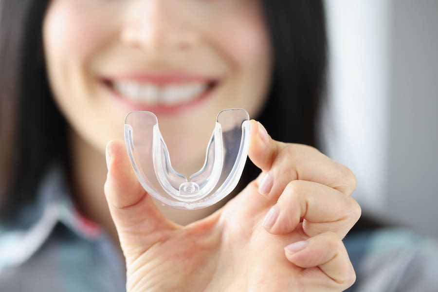 Night guard for teeth grinding